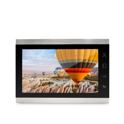 Metal 10" intercomunicador video video grande de Bell de puerta de la pantalla táctil HD para la seguridad en el hogar proveedor