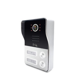 Intercomunicadores video de los apartamentos multi con 2 botones para el teléfono video de la puerta de 2 familias proveedor