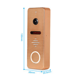 4 sistema de intercomunicación video del teléfono de la puerta del alambre 7inch Domofon con la detección de movimiento proveedor