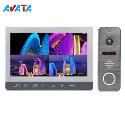 Intercomunicador video de Cctvv Doorphone de la puerta del alambre del establo 2 de intercomunicación de la pantalla a color video del sistema proveedor