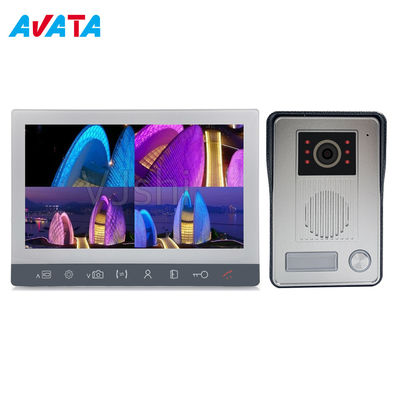 El sistema análogo para el teléfono video atado con alambre de la puerta del intercomunicador video del chalet 2 fácil instala hecho en casa proveedor