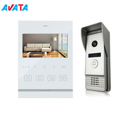 sistema de intercomunicación video del diseño de la moda 4.3inch para el Smart Home con el botón del sensor proveedor