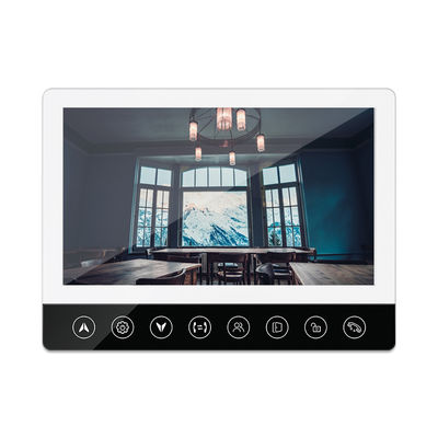 Prenda impermeable de encargo IP65 intercomunicador video atado con alambre del timbre de la detección de movimiento de la pantalla de TFT de 7 pulgadas proveedor