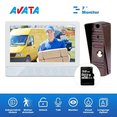La mayoría de la ayuda video potente del sistema de intercomunicación del teléfono de la puerta a conectar con la cámara CCTV PIR Sensor Locks proveedor