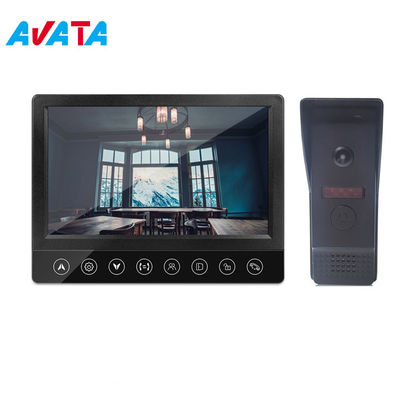 Dispositivos de seguridad elegantes del Interphone video de la cámara del timbre del alambre de 7 pulgadas 4 para el chalet proveedor