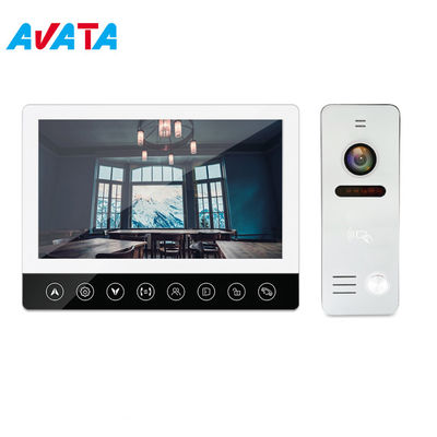 Intercomunicador video a prueba de vandalismo del teléfono video de la puerta del chalet de 4 alambres con la cámara del timbre de la visión nocturna proveedor