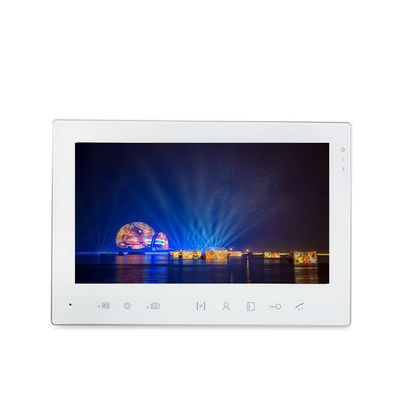 Dispositivos de seguridad elegantes del intercomunicador video del Interphone del alambre de Ahd 960p 1080P 7inch 4 con la cámara de la lente granangular proveedor