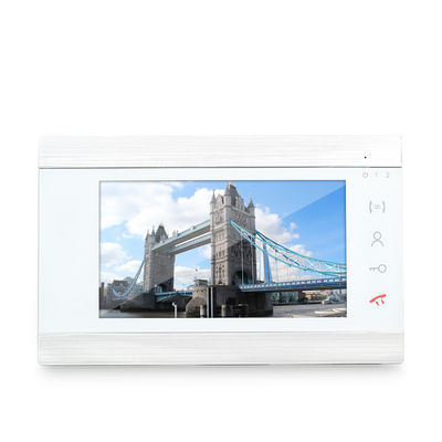 Sistema de intercomunicación residencial del teléfono video de la puerta monitor de 7 pulgadas con prenda impermeable de la detección de movimiento de la ayuda de la memoria IP65 proveedor