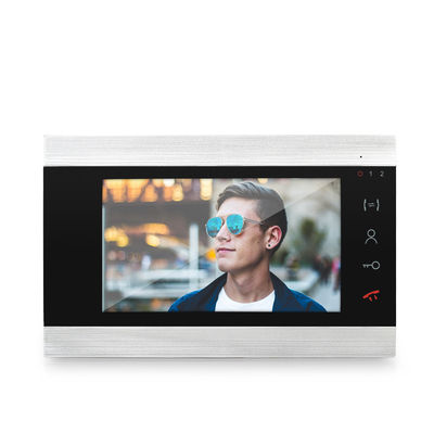 Intercomunicador video del teléfono de la puerta para el dispositivo de visión nocturna casero del IR timbre video de 7 pulgadas con la prenda impermeable IP65 proveedor