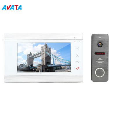 Timbre video de Ahd del teléfono video multifuncional de la puerta de la seguridad en el hogar para el chalet proveedor