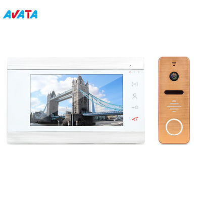 cámara video de Bell de puerta del intercomunicador de la puerta del teléfono video de la puerta de 960P AHD con la detección de HD 1.3MP Camera And Motion proveedor
