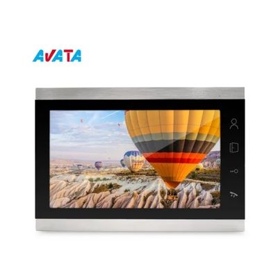 Intercomunicador video del doorphone de la cámara video del timbre del alambre de AHD 1080P 4 monitor grande de la pantalla táctil de 10 pulgadas proveedor