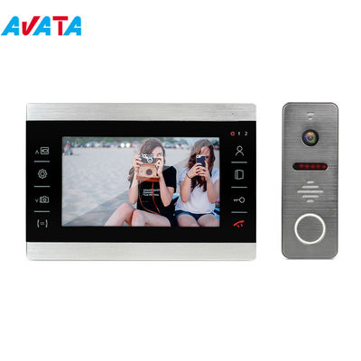 Sistema del Smart Home cámara video Doorbel video del teléfono de la puerta del metal de la pantalla táctil de 10 pulgadas proveedor