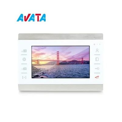 La venta caliente 10 pulgadas de fácil instala el timbre video atado con alambre que el teléfono video de la puerta apoya las cerraduras electrónicas proveedor