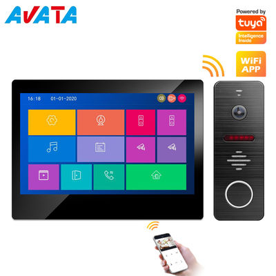 Ayuda video Tuya APP del sistema de intercomunicación del teléfono de la puerta del timbre video del IP WiFi del chalet proveedor