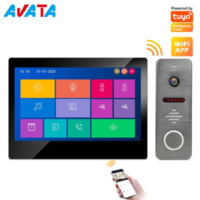 Ayuda video Tuya APP del sistema de intercomunicación del teléfono de la puerta del timbre video del IP WiFi del chalet proveedor