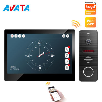 Sistema video del Interphone del intercomunicador de la puerta principal de Tuya WiFi Ahd1080p con el interfaz único proveedor