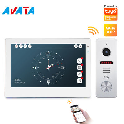 Sistema video del Interphone del intercomunicador de la puerta principal de Tuya WiFi Ahd1080p con el interfaz único proveedor
