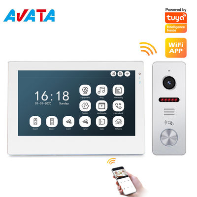 Sistema video del Interphone del intercomunicador de la puerta principal de Tuya WiFi Ahd1080p con el interfaz único proveedor