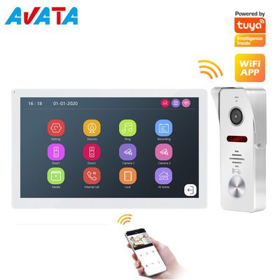 HD 10 avanza lentamente el sistema de intercomunicación video inalámbrico de la puerta de intercomunicación del sistema del intercomunicador video de la seguridad en el hogar para el hogar proveedor