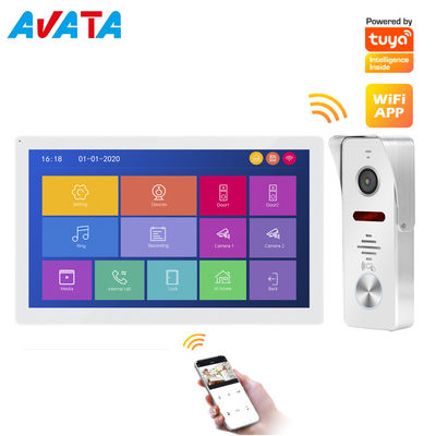 HD 10 avanza lentamente el sistema de intercomunicación video inalámbrico de la puerta de intercomunicación del sistema del intercomunicador video de la seguridad en el hogar para el hogar proveedor