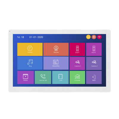 Sistema video inalámbrico de la cámara de la entrada de puerta del intercomunicador del teléfono del intercomunicador video de la puerta del color de Wifi con el monitor de 10 pulgadas proveedor