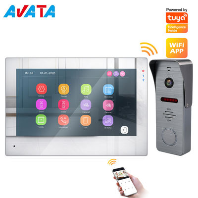 timbre video inalámbrico del sistema de intercomunicación de la puerta del tuya con la función del Wi-Fi para el timbre del intercomunicador del chalet proveedor