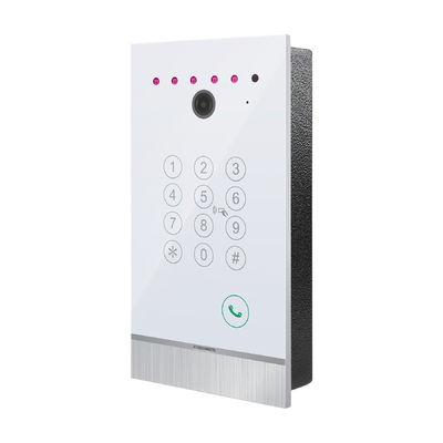 Sistema inteligente Doorphone video del control de acceso de WiFi de la pantalla táctil elegante de Tuya con la tarjeta y el control de acceso del código proveedor