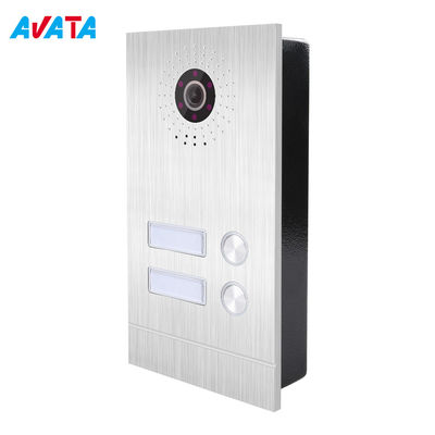 Teléfono video popular de acero inoxidable de la puerta del euro video del timbre para el apartamento proveedor