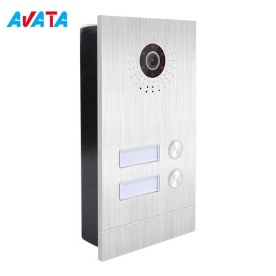 Teléfono video popular de acero inoxidable de la puerta del euro video del timbre para el apartamento proveedor