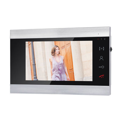 Teléfono video de la puerta del chalet del alambre de HD 4 cerradura de puerta videodomofony de la ayuda de 7 pulgadas proveedor