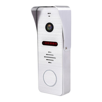 4 sistema de teléfono video de la puerta de intercomunicación del monitor del alambre 7inch del sistema de la puerta del control de acceso del chalet video del sistema proveedor