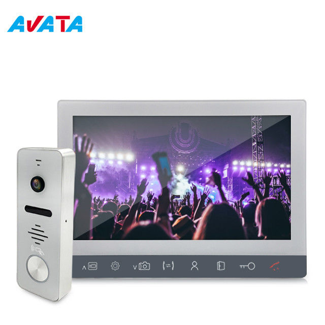 Teléfono video del vídeo de la puerta del sistema de intercomunicación del chalet video del timbre de 2 alambres Handfree proveedor