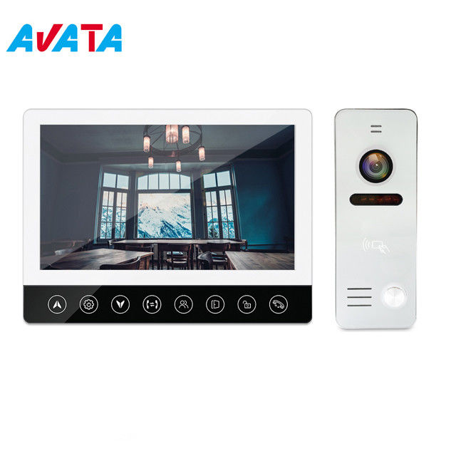 Intercomunicador video a prueba de vandalismo del teléfono video de la puerta del chalet de 4 alambres con la cámara del timbre de la visión nocturna proveedor